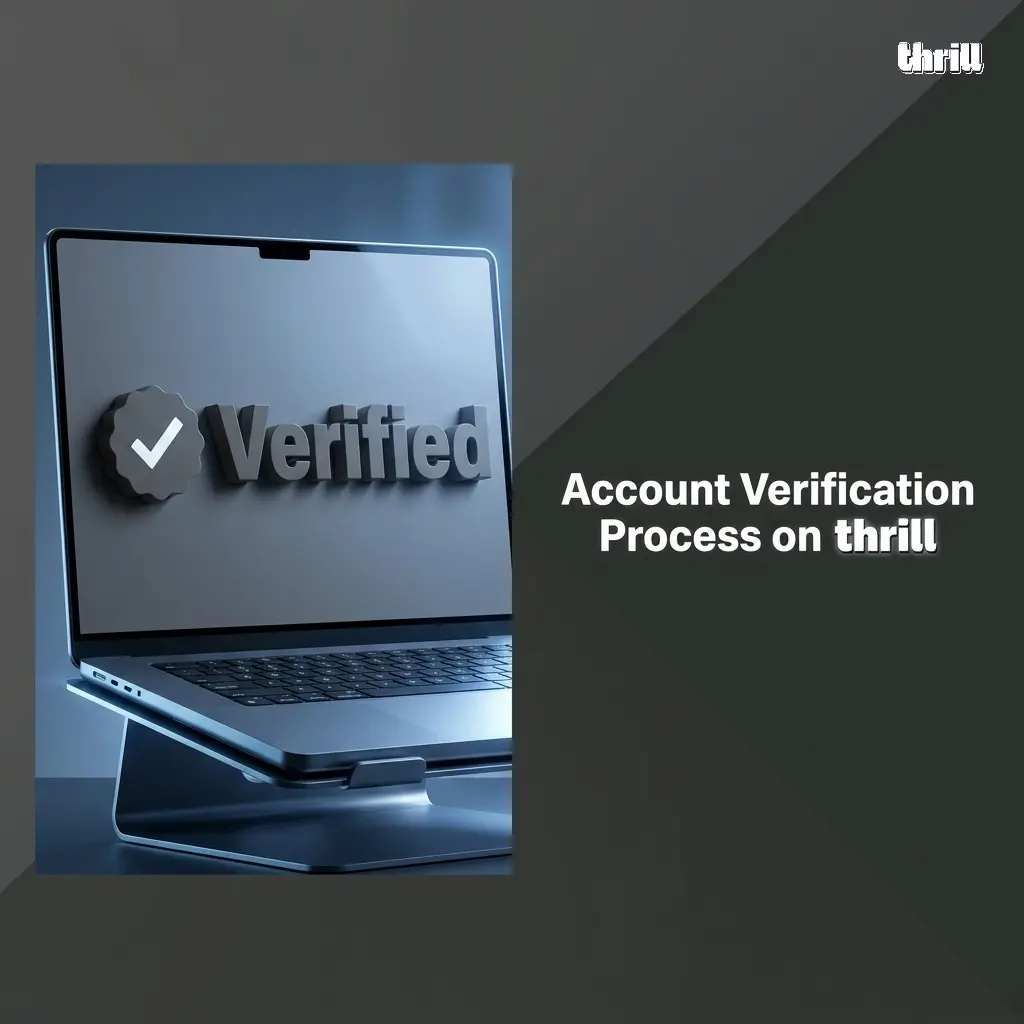 Thrill casino KYC verification process showing steps to submit ID, address proof, and payment method documents