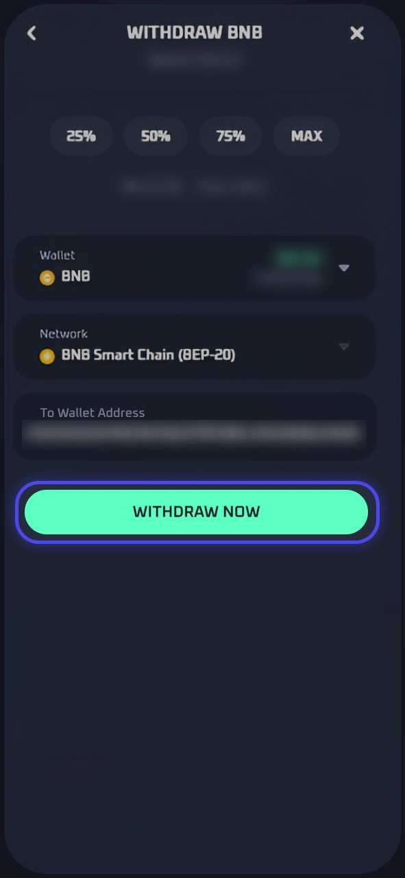 Confirm your payout request transaction details to clear your balance transfer at Thrill.