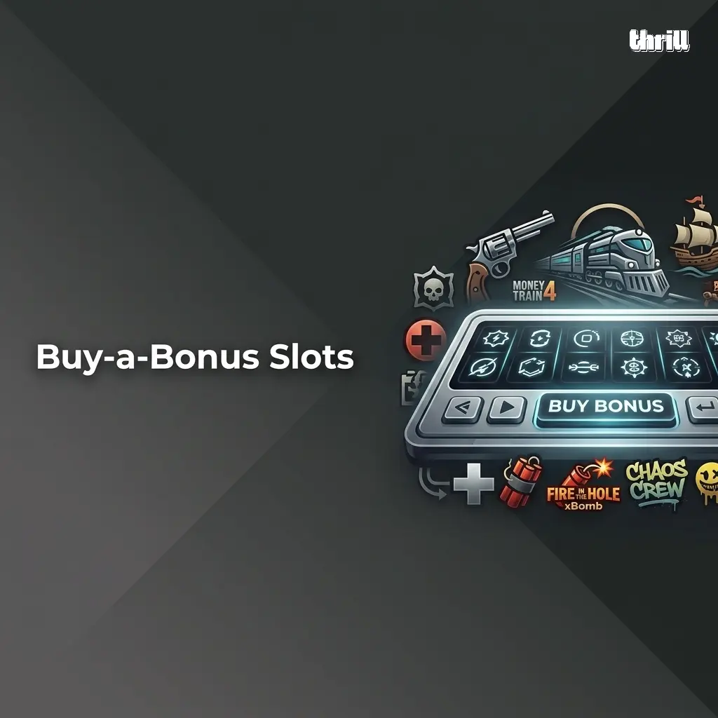 Buy-a-bonus slots interface showing direct bonus round purchase options for high-stakes players at fixed bet multiples