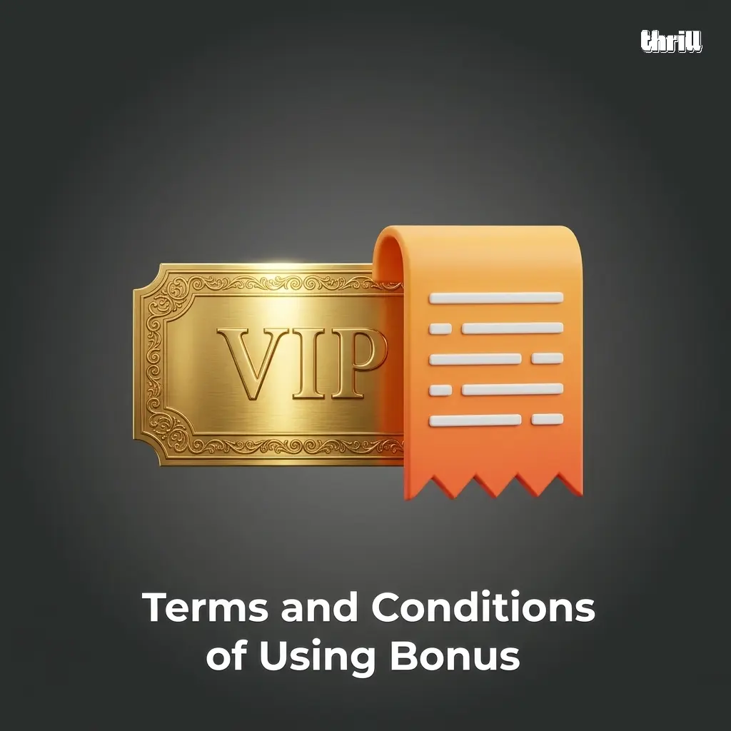 Thrill casino bonus terms covering eligibility, wagering requirements, validity periods, and withdrawal restrictions for Indian players