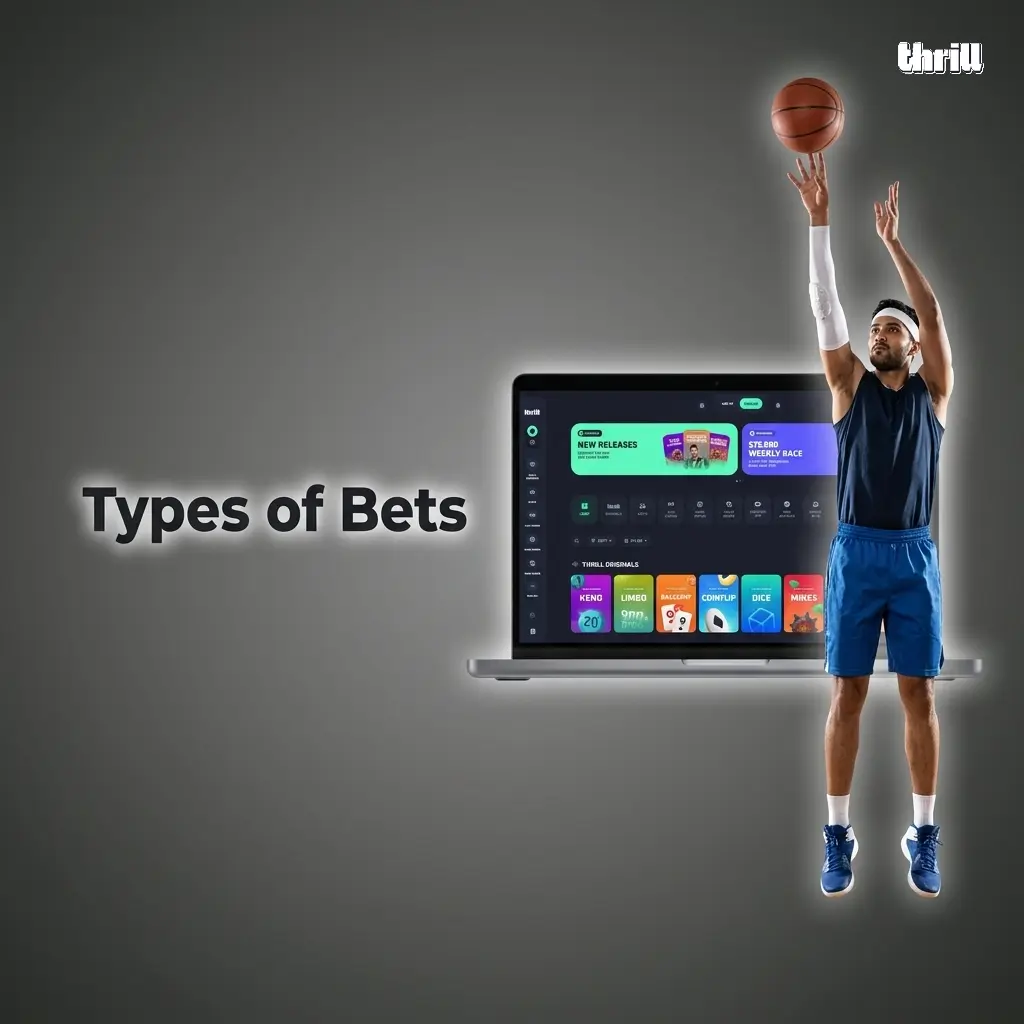 Thrill betting types: single, accumulator, system, chain, and express bets for sports and esports in India